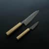 Kikusumi NATUR Aomori Hiba 2 Knife Set  - 18 cm Gyuto  + 12 cm Petty Knife Japanese Stainless Steel