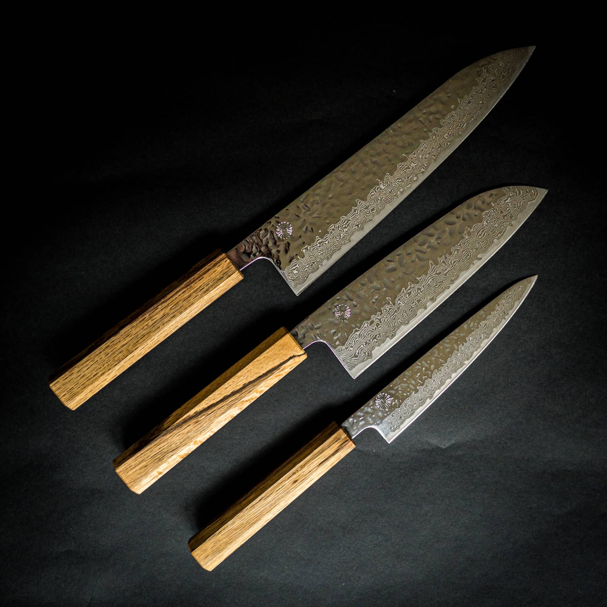 Kashi Damascus Knife Set