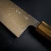 Nakiri knife Damascus knife Kashi handle Kikusumi Japanese knife