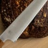 KIKUSUMI ARTISAN BREAD KNIFE SERRATED BLADE