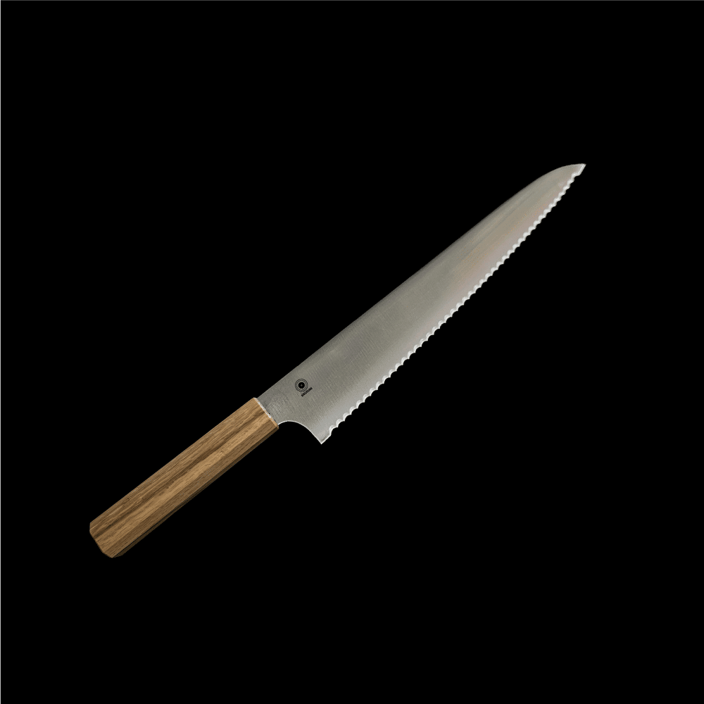 Kashi Japanese Oak Bread Knife KIKUSUMI 24 cm Kashi Japanese Oak Bread Knife KIKUSUMI 24 cm