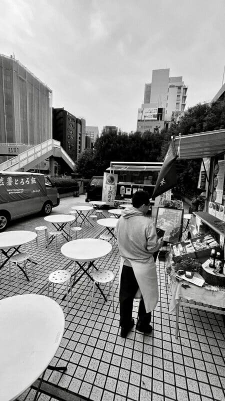 Food Trucks at Tokyo Farmers Market Shibuya November 2024